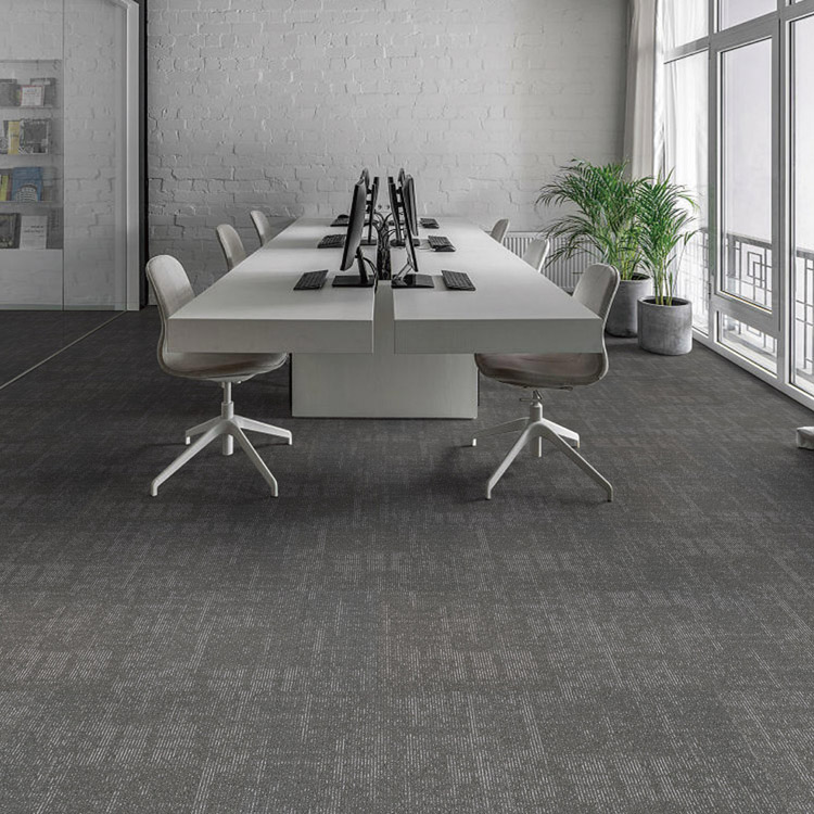 Commercial 100% Nylon Office Textured Square Carpet