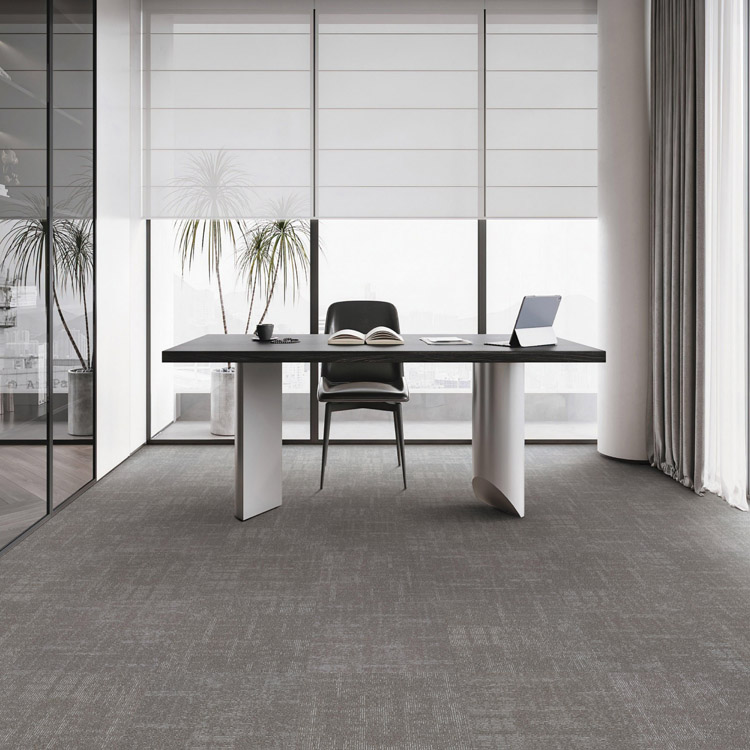 Commercial 100% Nylon Office Textured Square Carpet