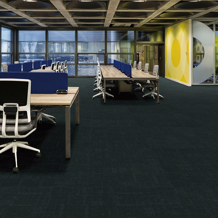 Commercial 100% Nylon Office Textured Square Carpet