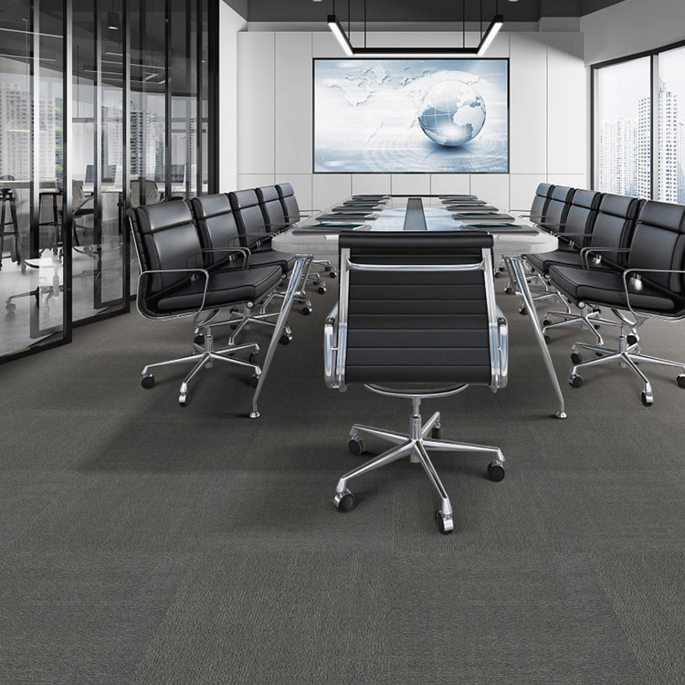 Commercial 100% Nylon Office Textured Square Carpet