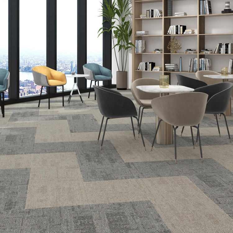 Machine Tufted Office 50*50 Carpet Tiles