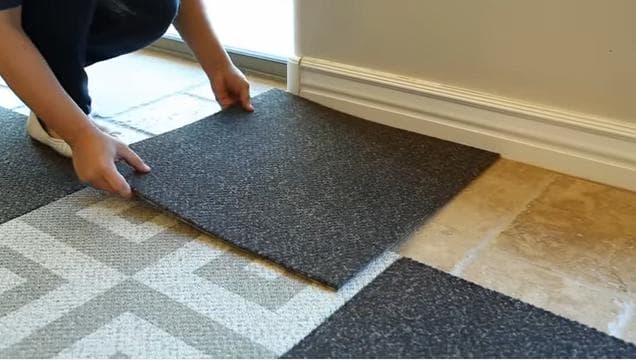 How to Glue Down Carpet Tiles