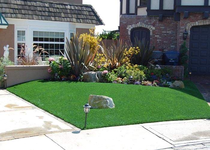 Residential artificial grass