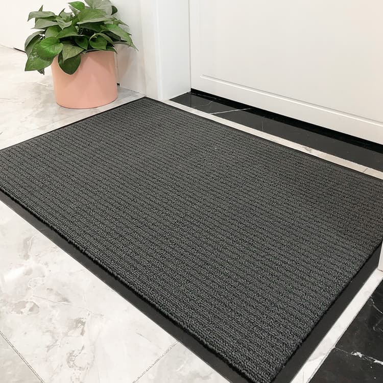 PP Door Mats Doormats Plain Outdoor PVC Backing Carpet And rugs