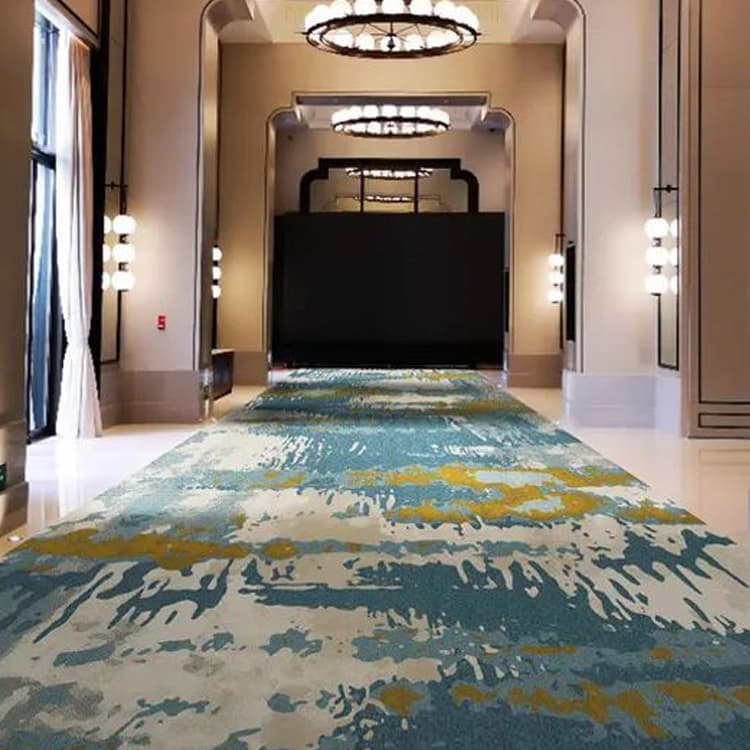 B125A High Quality Printing Carpet For Hotel Walkway