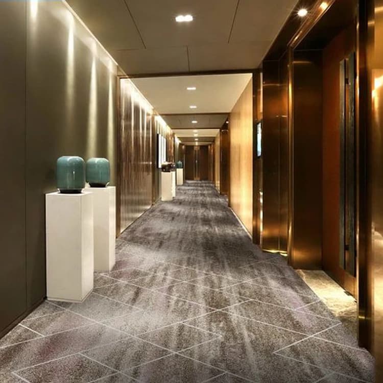 B042A High Quality Nylon Printing Hotel Walkway Carpet