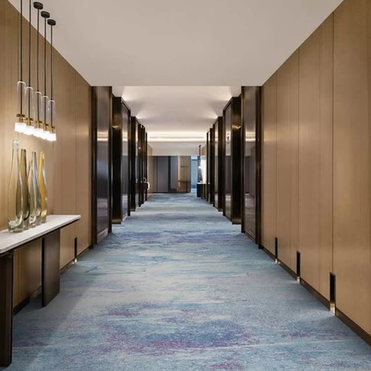 B042A High Quality Nylon Printing Hotel Walkway Carpet