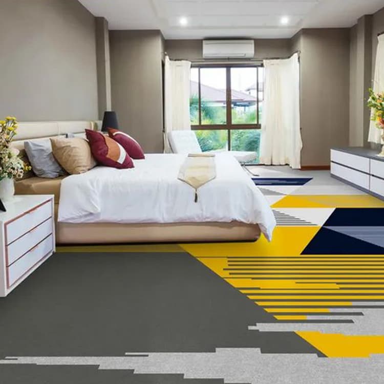 Customize Wall To Wall Printing Hotel Room Carpet