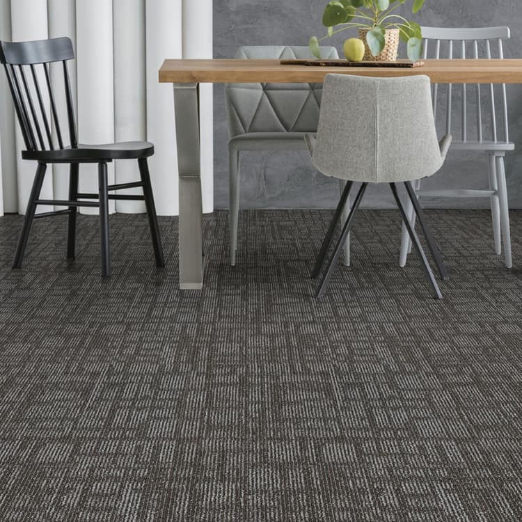 JNP09 Loop Pile Office Floor China Carpet Tiles Exporter