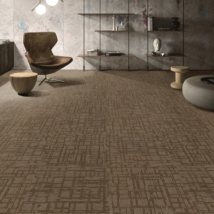 JNP09 Loop Pile Office Floor China Carpet Tiles Exporter