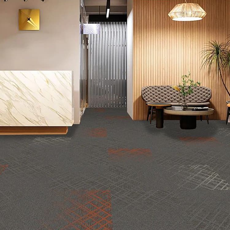 ZF Carpet Tiles 50*50cm For Office Floor Use