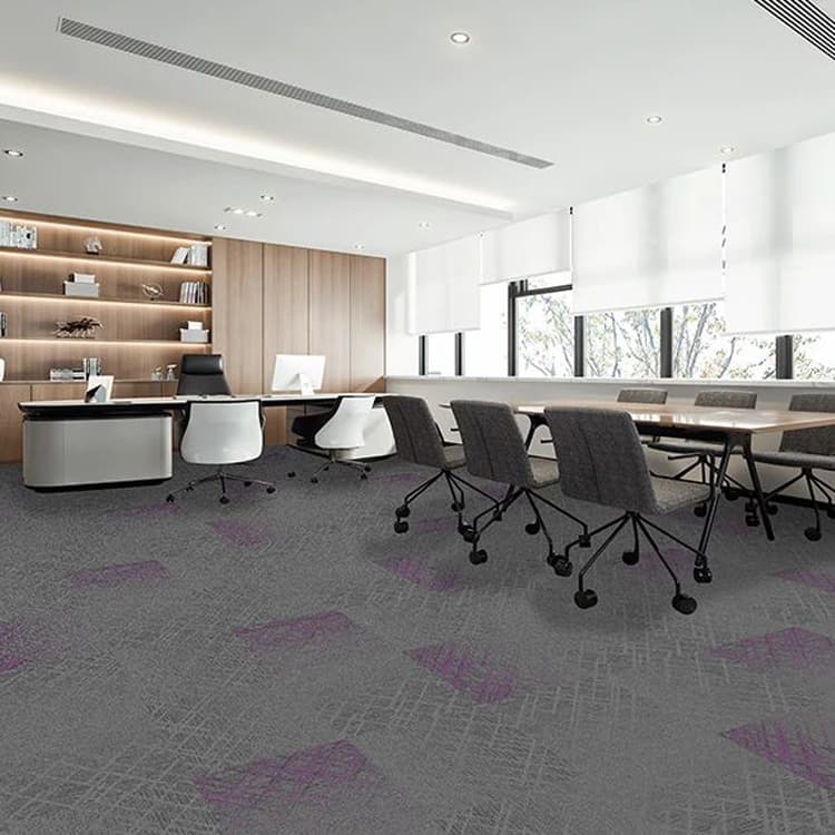 ZF Carpet Tiles 50*50cm For Office Floor Use