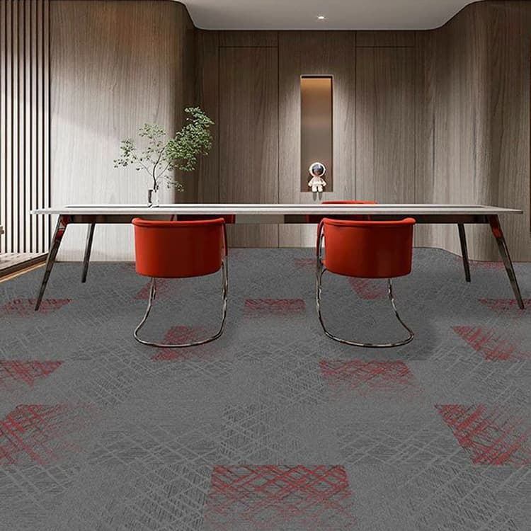 ZF Carpet Tiles 50*50cm For Office Floor Use