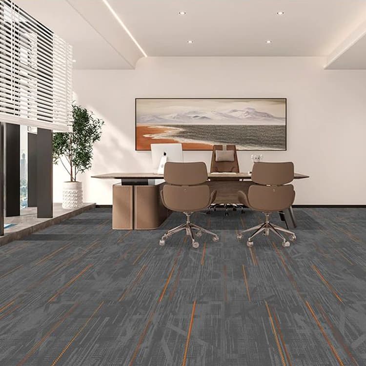 SY Commercial Office Floor 50*50cm Carpet Tiles