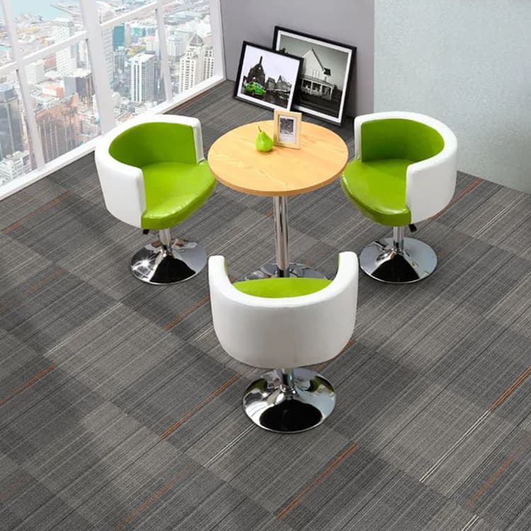 LD High Quality Printing Commercial 50*50cm Carpet Tiles For Office